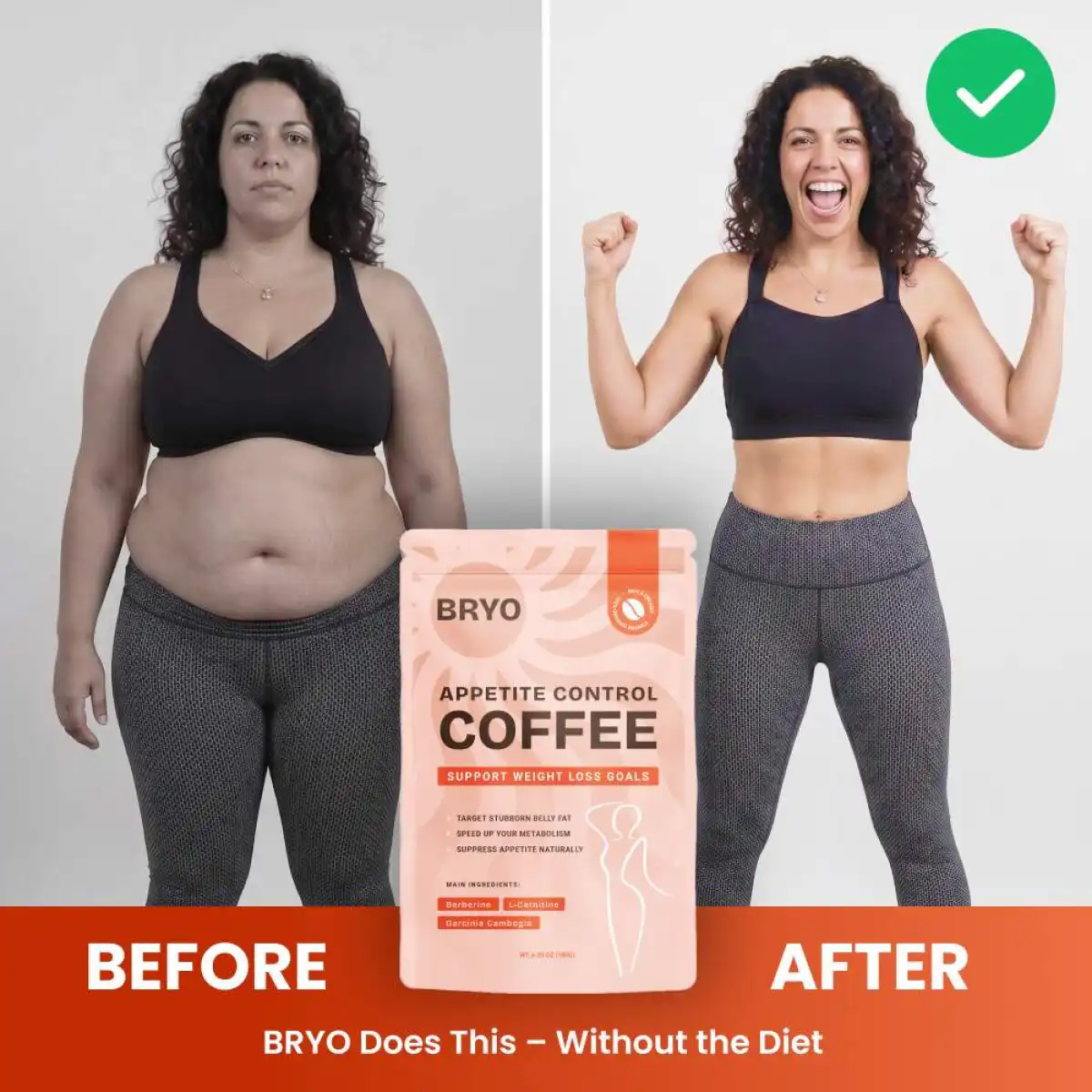 Bryo coffee before-and-after experience – user reports fewer cravings