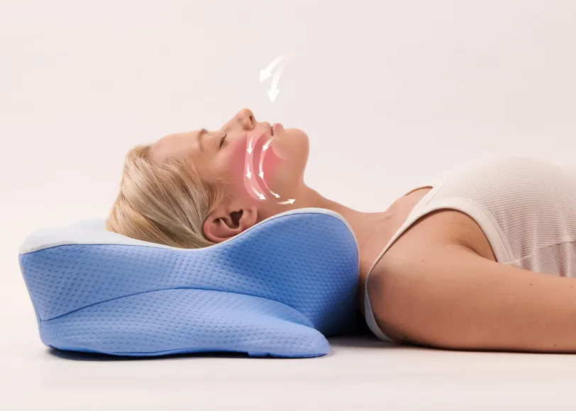 Sleep soundly and breathe freely with the Derila Ergo pillow